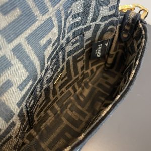 FendI Small Baguette Bag-20x15x9CM - Image 6