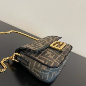 FendI Small Baguette Bag-20x15x9CM - Image 8