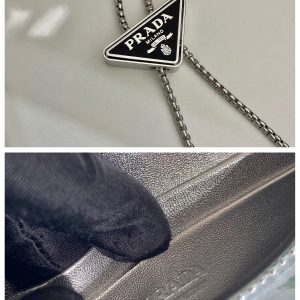 Prada 1MR024 Glossy Small Bag-11.5*8CM - Image 9