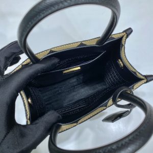 Prada Small Tote In Saffiano Leather 1BA355-17*19*6CM - Image 6
