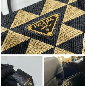 Prada Small Tote In Saffiano Leather 1BA355-17*19*6CM - Image 9