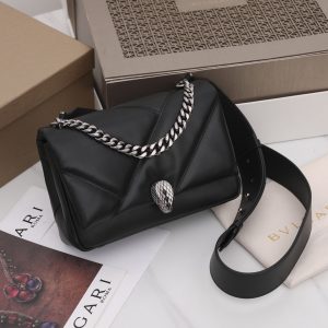 Bvlgari Serpenti Cabochon Bag-22.5 X 15 X 10 CM - Image 9
