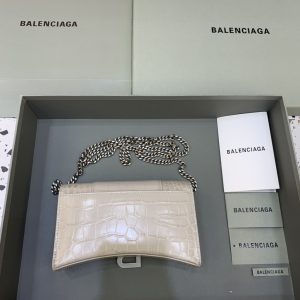Balenciaga Hourglass Wallet On Chain-19*4*12CM - Image 1