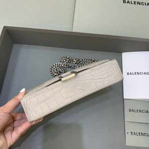 Balenciaga Hourglass Wallet On Chain-19*4*12CM - Image 4