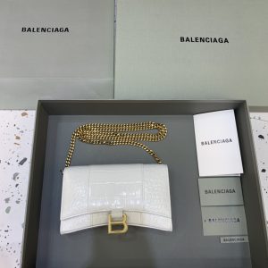 Balenciaga Hourglass Wallet On Chain-19*4*12CM - Image 1