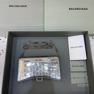 Balenciaga Hourglass Wallet On Chain-19*4*12CM - Image 3