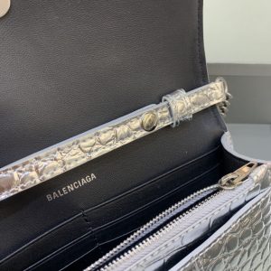Balenciaga Hourglass Wallet On Chain-19*4*12CM - Image 8