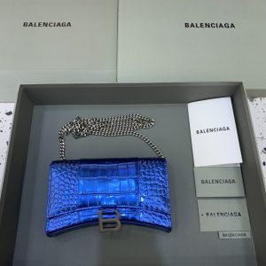 Balenciaga Hourglass Wallet On Chain-19*4*12CM - Image 1