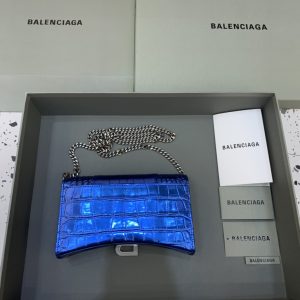 Balenciaga Hourglass Wallet On Chain-19*4*12CM - Image 3