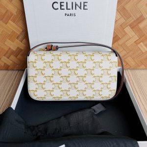 Celina Cuir Vinatge Triomphe Bag-21*13*5CM - Image 1
