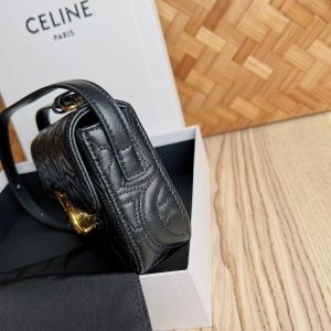 Celina Quilted LambTriomphe Bag-20 X 10 X 4CM - Image 4