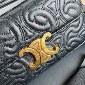 Celina Quilted LambTriomphe Bag-20 X 10 X 4CM - Image 6