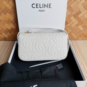 Celina Quilted LambTriomphe Bag-20 X 10 X 4CM - Image 2