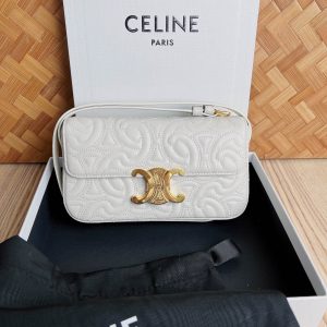 Celina Quilted LambTriomphe Bag-20 X 10 X 4CM - Image 3