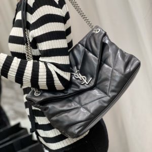 YSL Loulou Puffer-Lambskin Leather - Image 9