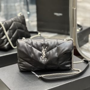 YSL Loulou Puffer-Lambskin Leather - Image 2