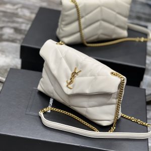 YSL Loulou Puffer-Lambskin Leather - Image 14