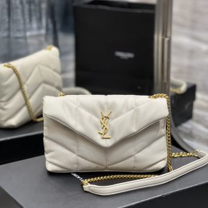 YSL Loulou Puffer-Lambskin Leather - Image 3