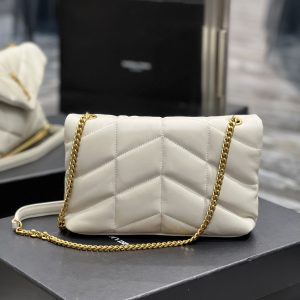 YSL Loulou Puffer-Lambskin Leather - Image 4