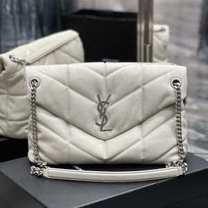 YSL Loulou Puffer-Lambskin Leather - Image 7