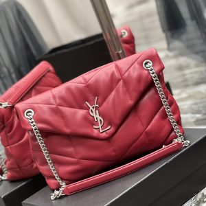 YSL Loulou Puffer-Lambskin Leather - Image 3