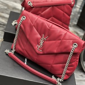 YSL Loulou Puffer-Lambskin Leather - Image 8