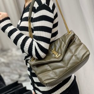 YSL Loulou Puffer-Lambskin Leather - Image 7