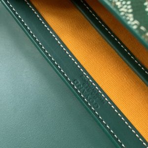 Goyard Coated Canvas and Leather Saigon Top Handle Bag-21CM - Image 8