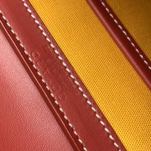 Goyard Coated Canvas and Leather Saigon Top Handle Bag-21CM - Image 5