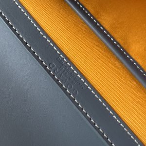 Goyard Coated Canvas and Leather Saigon Top Handle Bag-21CM - Image 7