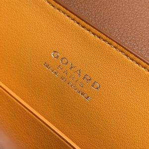 Goyard Coated Canvas and Leather Saigon Top Handle Bag-21CM - Image 9