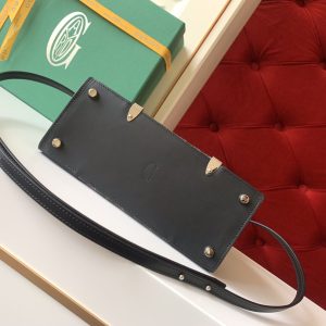 Goyard Coated Canvas and Leather Saigon Top Handle Bag-21CM - Image 6