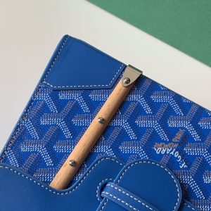 Goyard Coated Canvas and Leather Saigon Top Handle Bag-21CM - Image 6