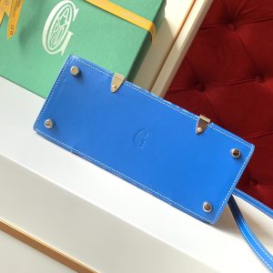 Goyard Coated Canvas and Leather Saigon Top Handle Bag-21CM - Image 7