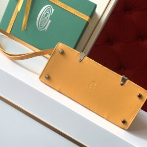 Goyard Coated Canvas and Leather Saigon Top Handle Bag-21CM - Image 5