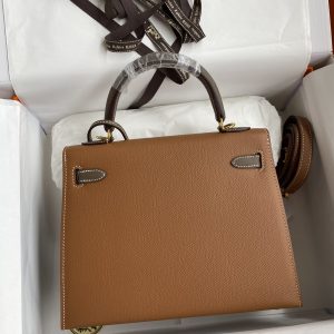 Hermes Kelly-Epsom Leather-25CM - Image 3
