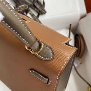 Hermes Kelly-Epsom Leather-25CM - Image 6