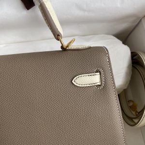 Hermes Kelly-Epsom Leather-25CM - Image 4