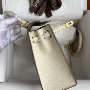 Hermes Kelly-Epsom Leather-25CM - Image 5