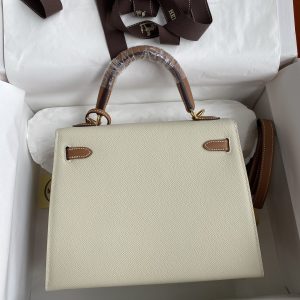 Hermes Kelly-Epsom Leather-25CM - Image 3