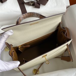 Hermes Kelly-Epsom Leather-25CM - Image 8
