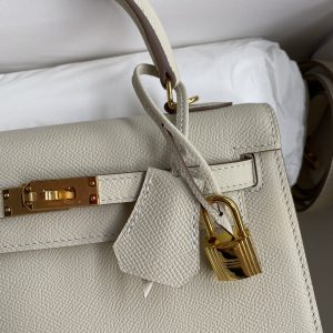 Hermes Kelly-Epsom Leather-25CM - Image 3