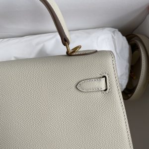 Hermes Kelly-Epsom Leather-25CM - Image 4