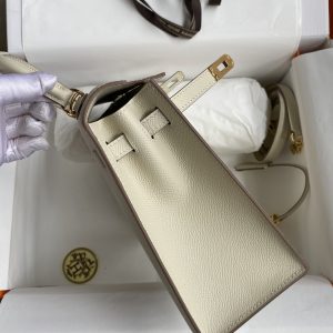 Hermes Kelly-Epsom Leather-25CM - Image 5