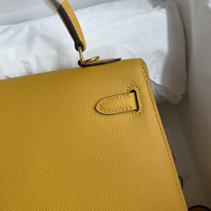 Hermes Kelly-Epsom Leather-25CM - Image 4