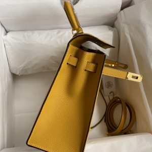 Hermes Kelly-Epsom Leather-25CM - Image 5