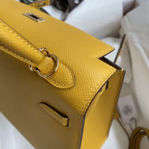 Hermes Kelly-Epsom Leather-25CM - Image 6