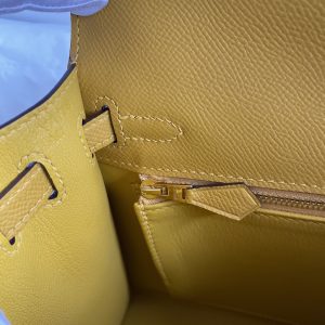 Hermes Kelly-Epsom Leather-25CM - Image 9
