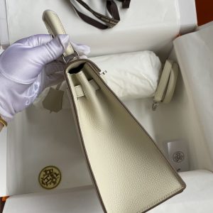 Hermes Kelly-Epsom Leather-25CM - Image 4