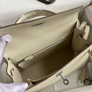 Hermes Kelly-Epsom Leather-25CM - Image 7